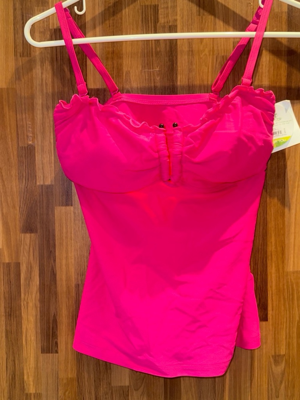 Women’s Hot Pink Adjustable swimsuit Top
